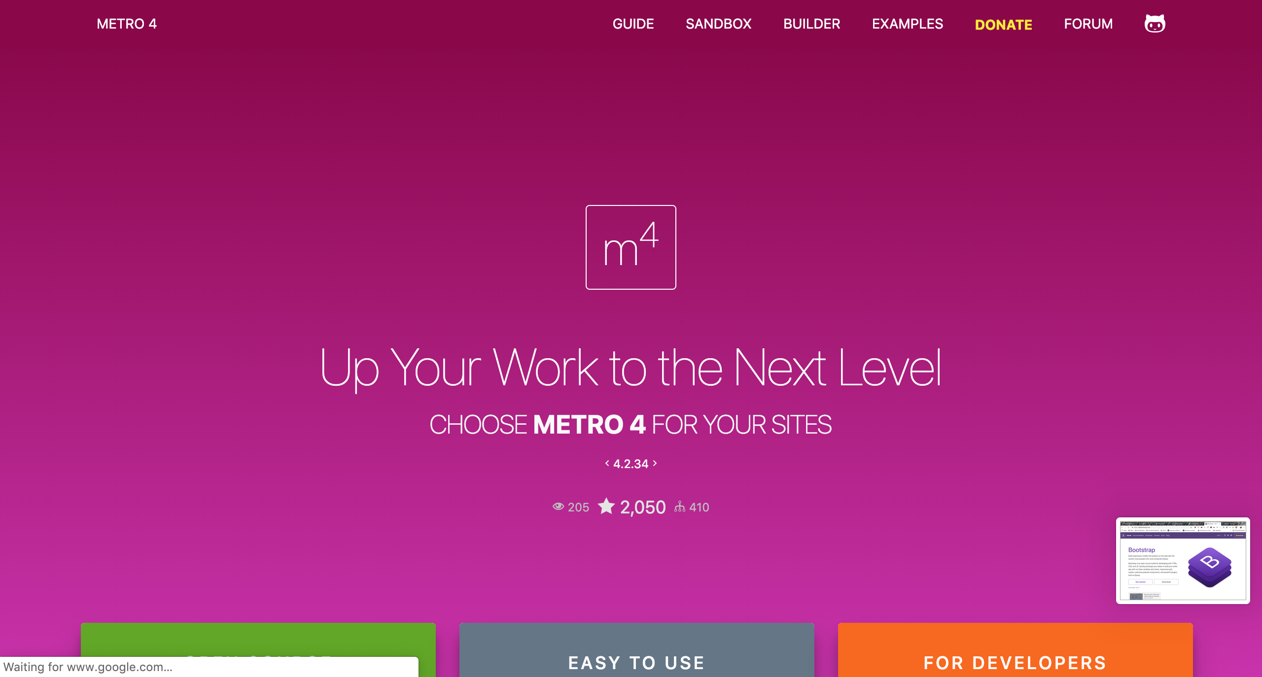 Metro UI CSS - Front-end Framework